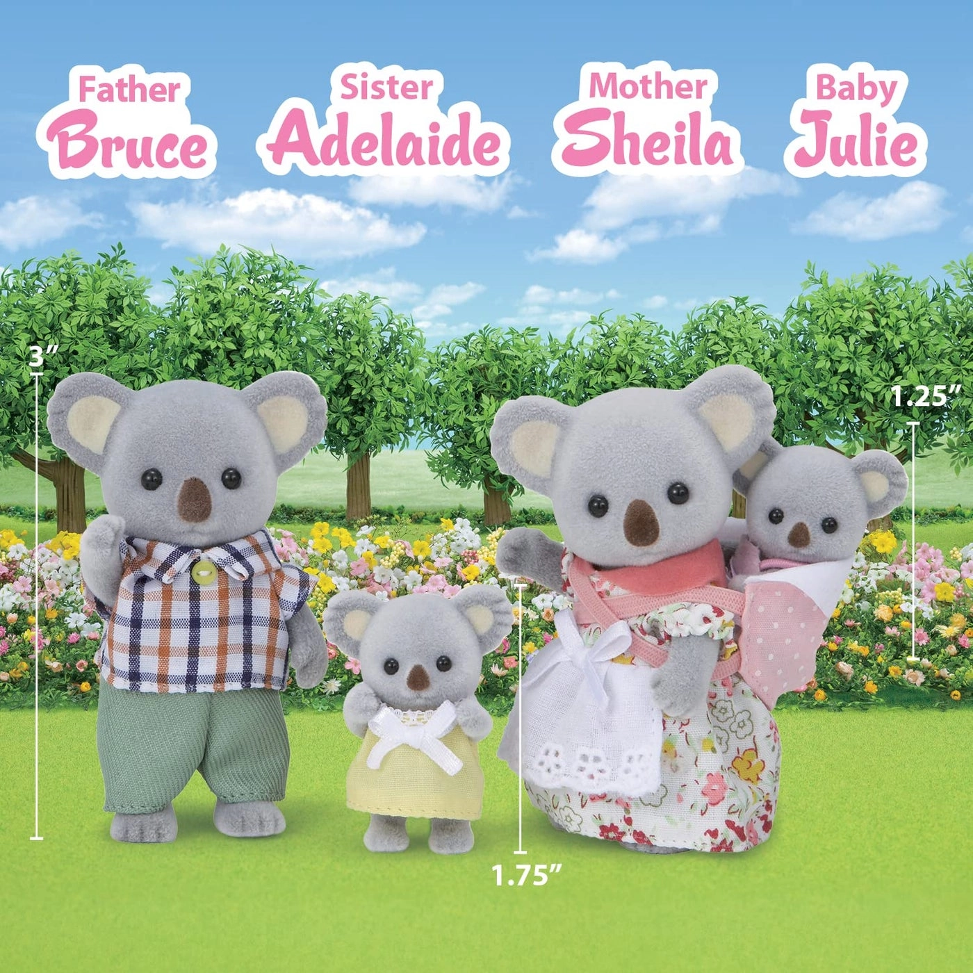 Outback Koala Family 4 pcs
