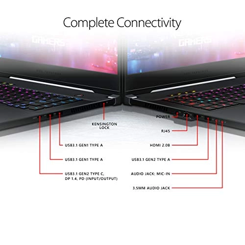 ROG Zephyrus M GU502GW-AH76 - 15.6'' Core i7-9750H 16GB DDR4 1TB PCIe SSD