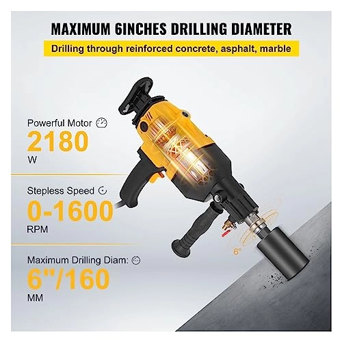 Diamond Core Drilling Rig - 2180W 180mm