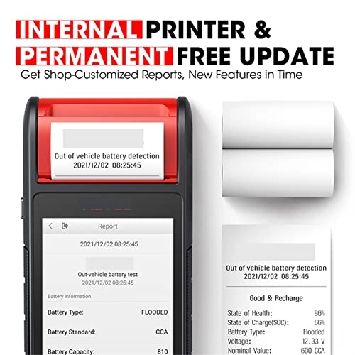 BT608E - Battery Tester With Printer