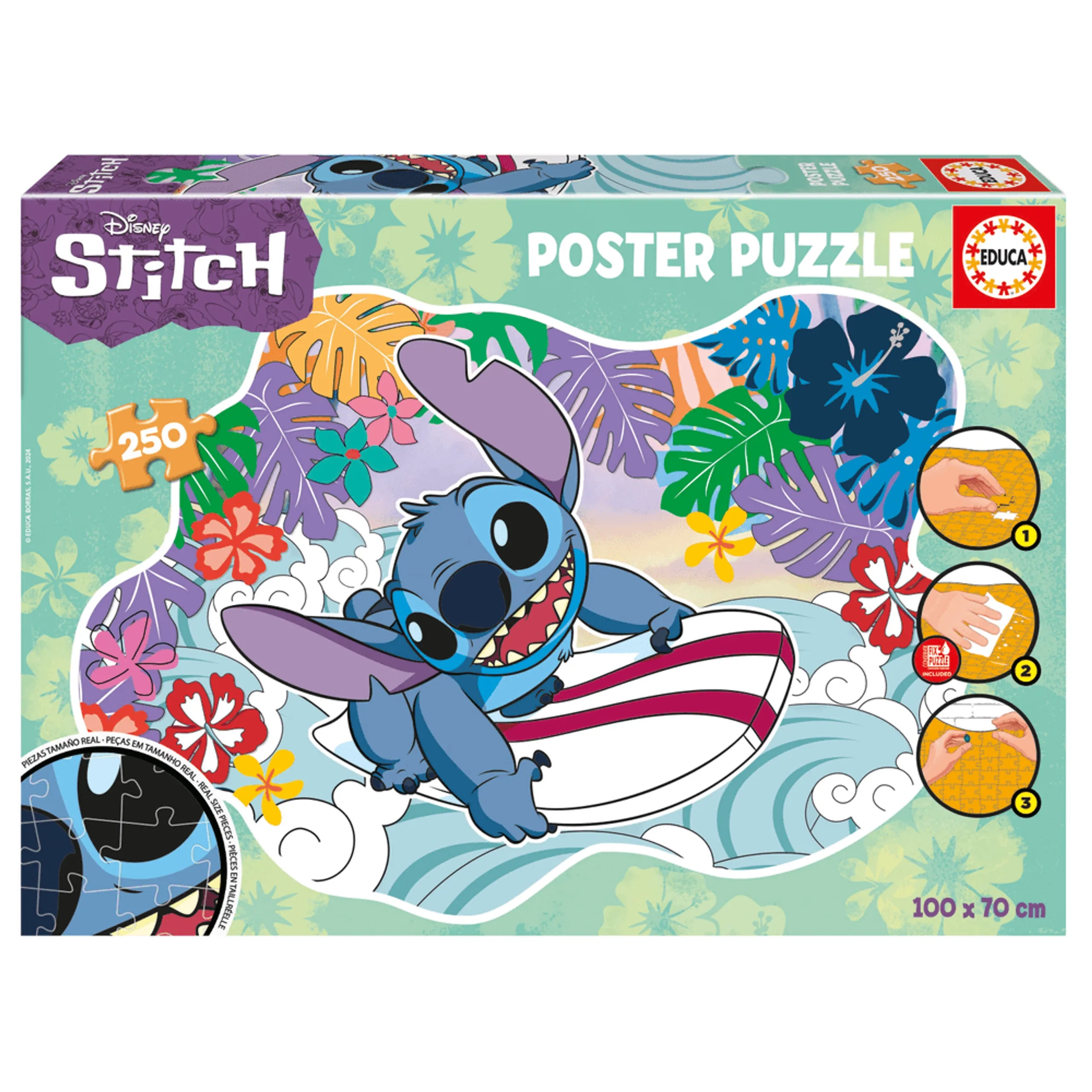 Educa Disney Stitch Poster Puzzle (RTT-19963) - 250 pcs