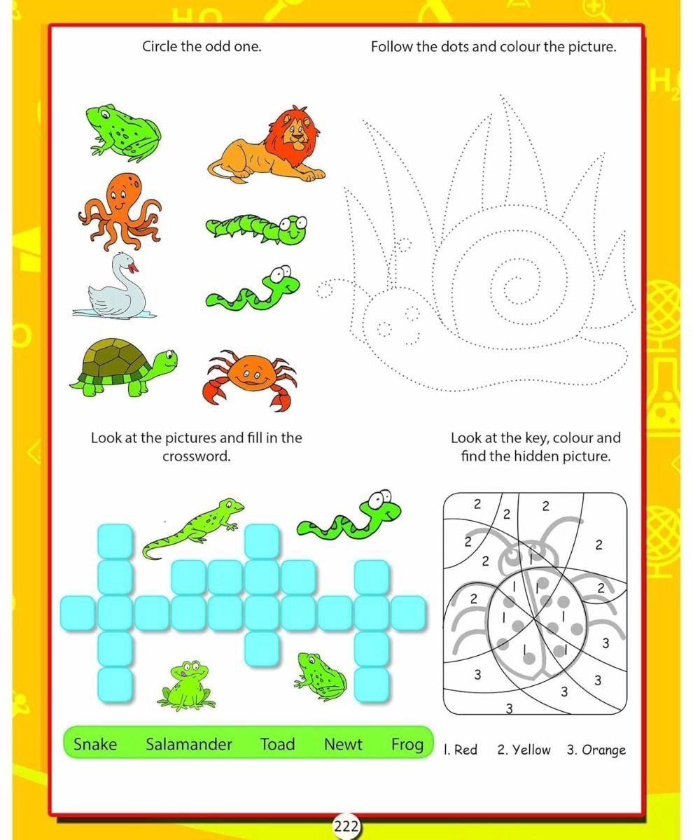 1001 Activities Book - 4-8 Years