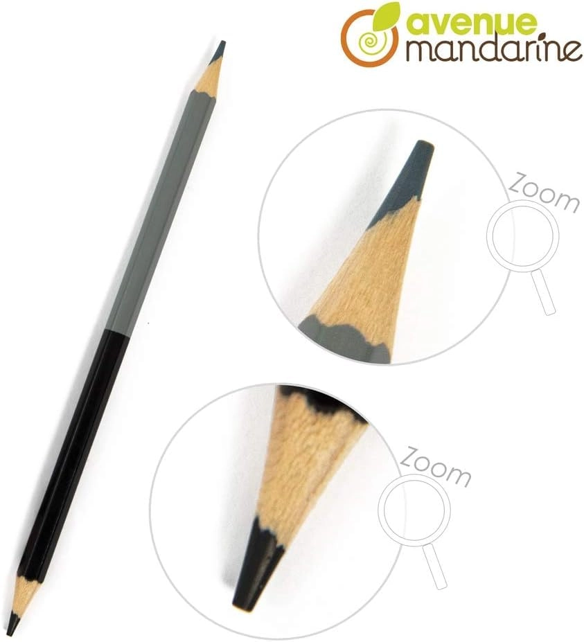 Double-Ended Coloured Pencils - 24 Colours