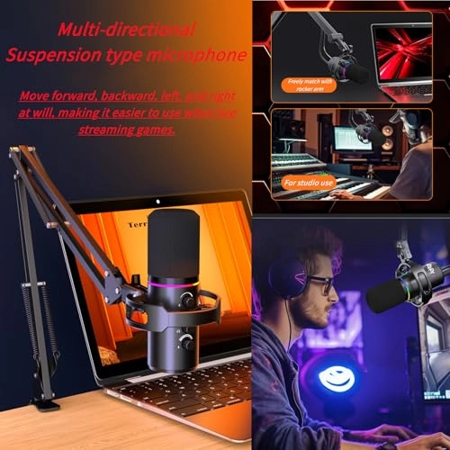 ME6S 3.5mm-Mini-Jack+USB Microphone