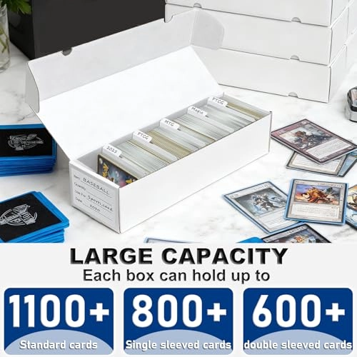 Card Storage Box - 1100 Count Pack