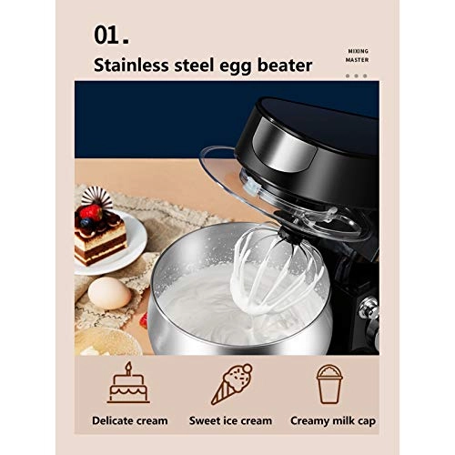 Desktop Electric Household Mixer - 5L 1200W