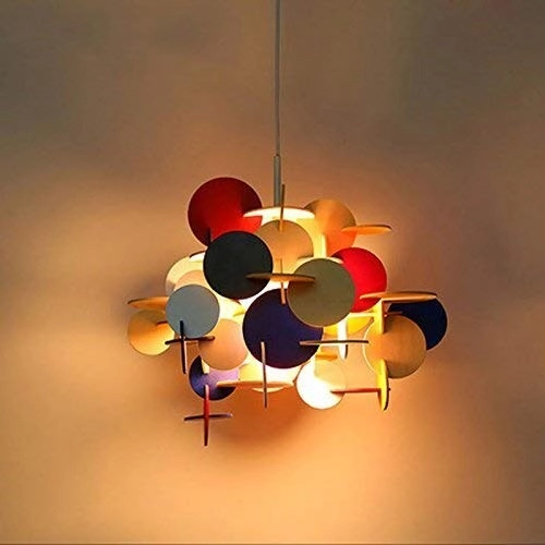 Building Block Luster - Chandelier Clear with Multicolor 31W-40W