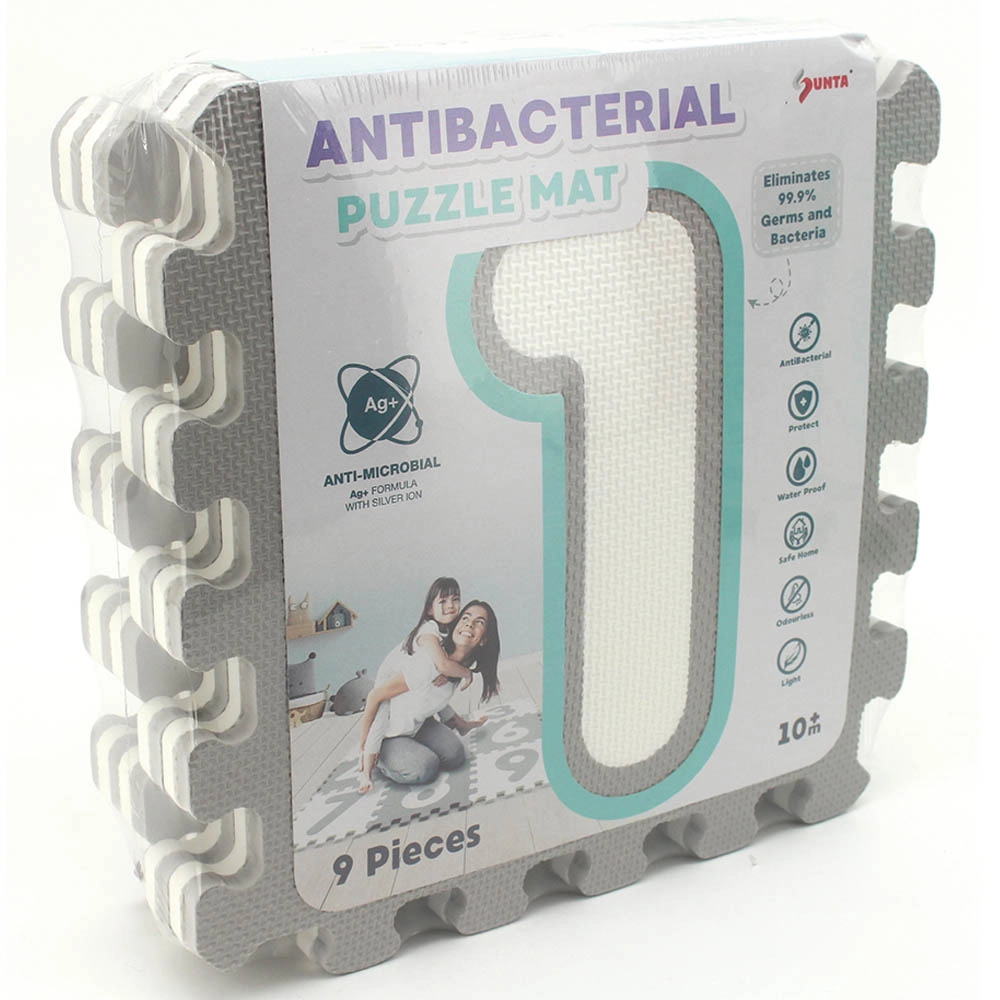 Antibacterial Numbering Puzzle Mat - 10 Months 9 pieces