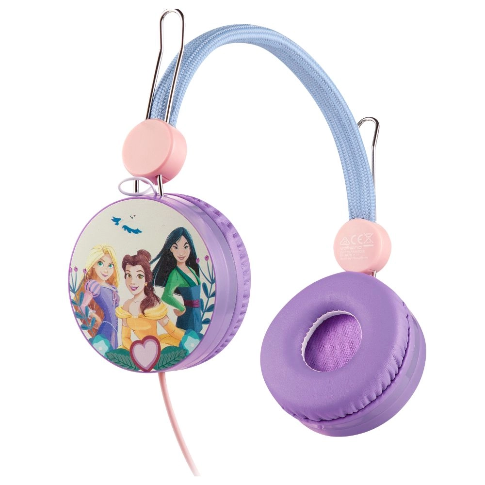 Disney Princess Auxiliary Headphone With Stickers