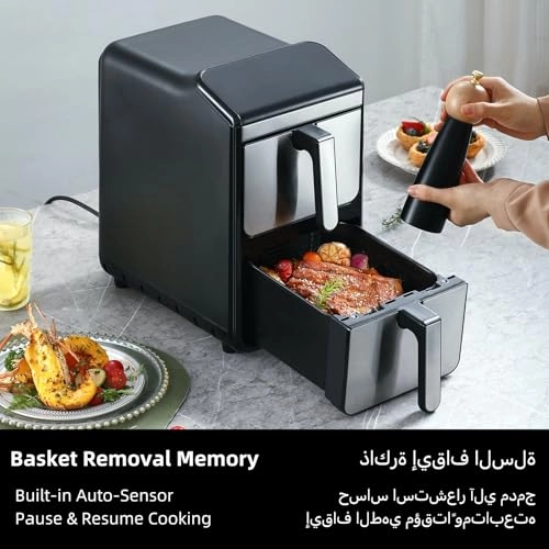 Air Fryer with 2 Independent Baskets