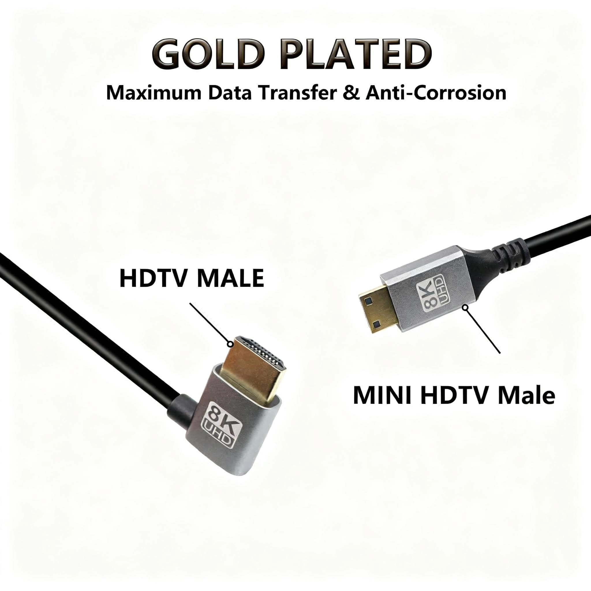 8K HDMI Cable 0.5m