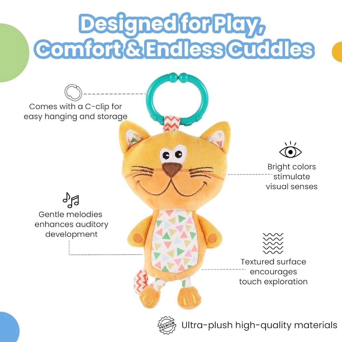 Kitty Musical Toy - 3 months+