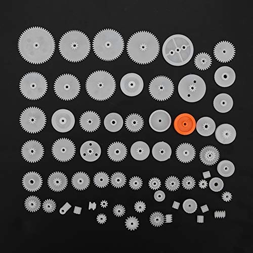 DIY Robot Model Toy Plastic Gear Set - 64pcs ABS