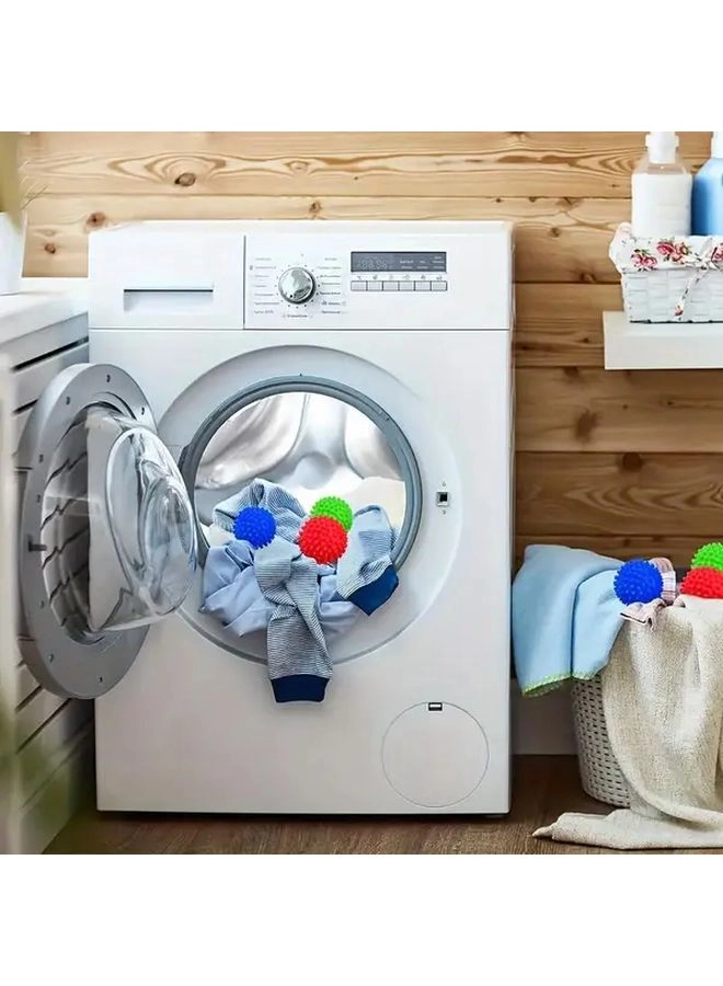 Reusable Laundry Balls - 6 Reusable Anti Tangle Fabric Softener