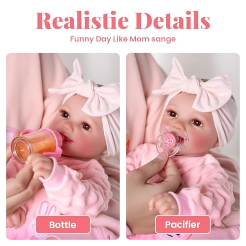 Sunny Reborn Baby Doll - 17Inch Vinyl Cotton Ages 3+