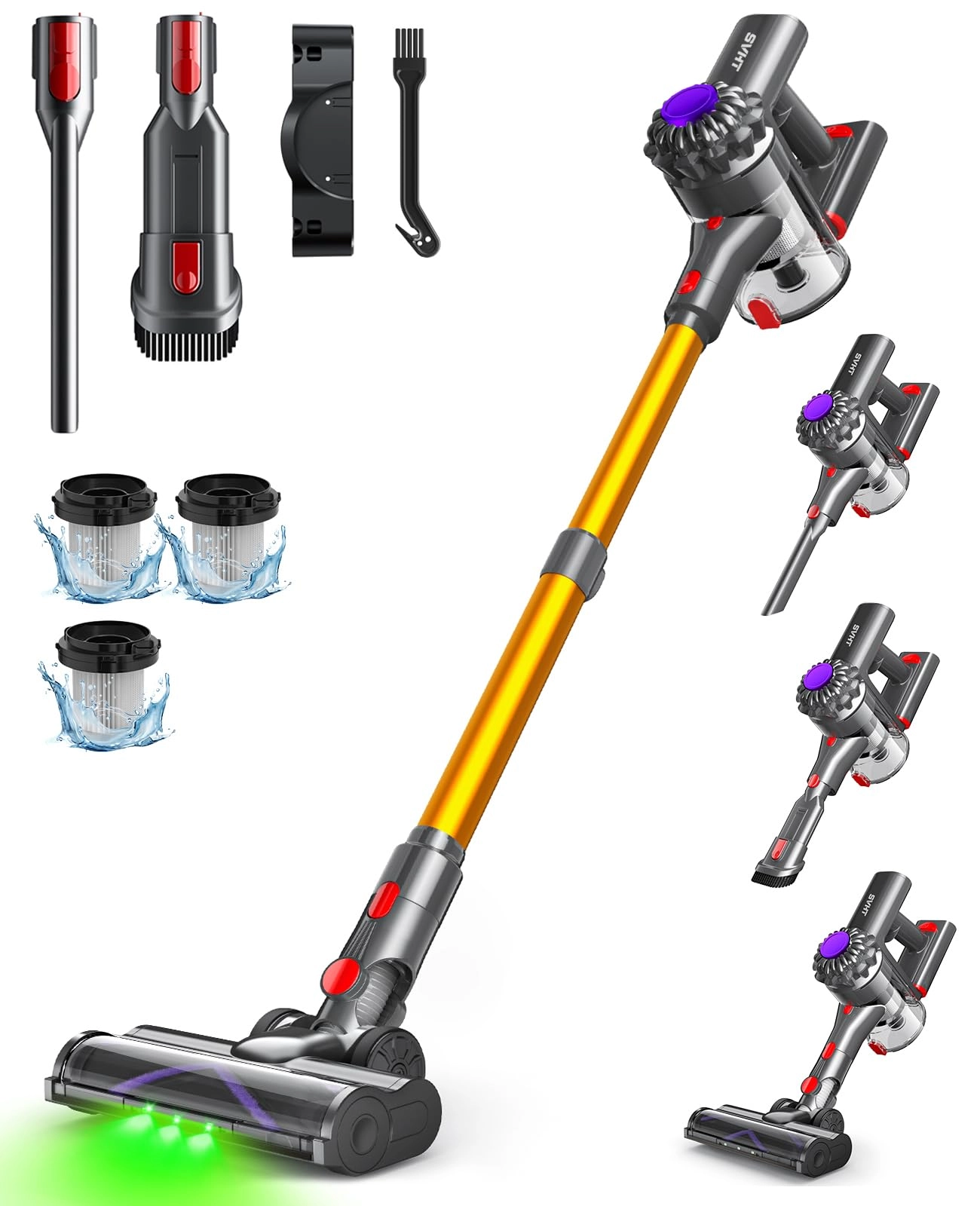 svht Cordless Vacuum Cleaner - Stick Vacuum 45Mins