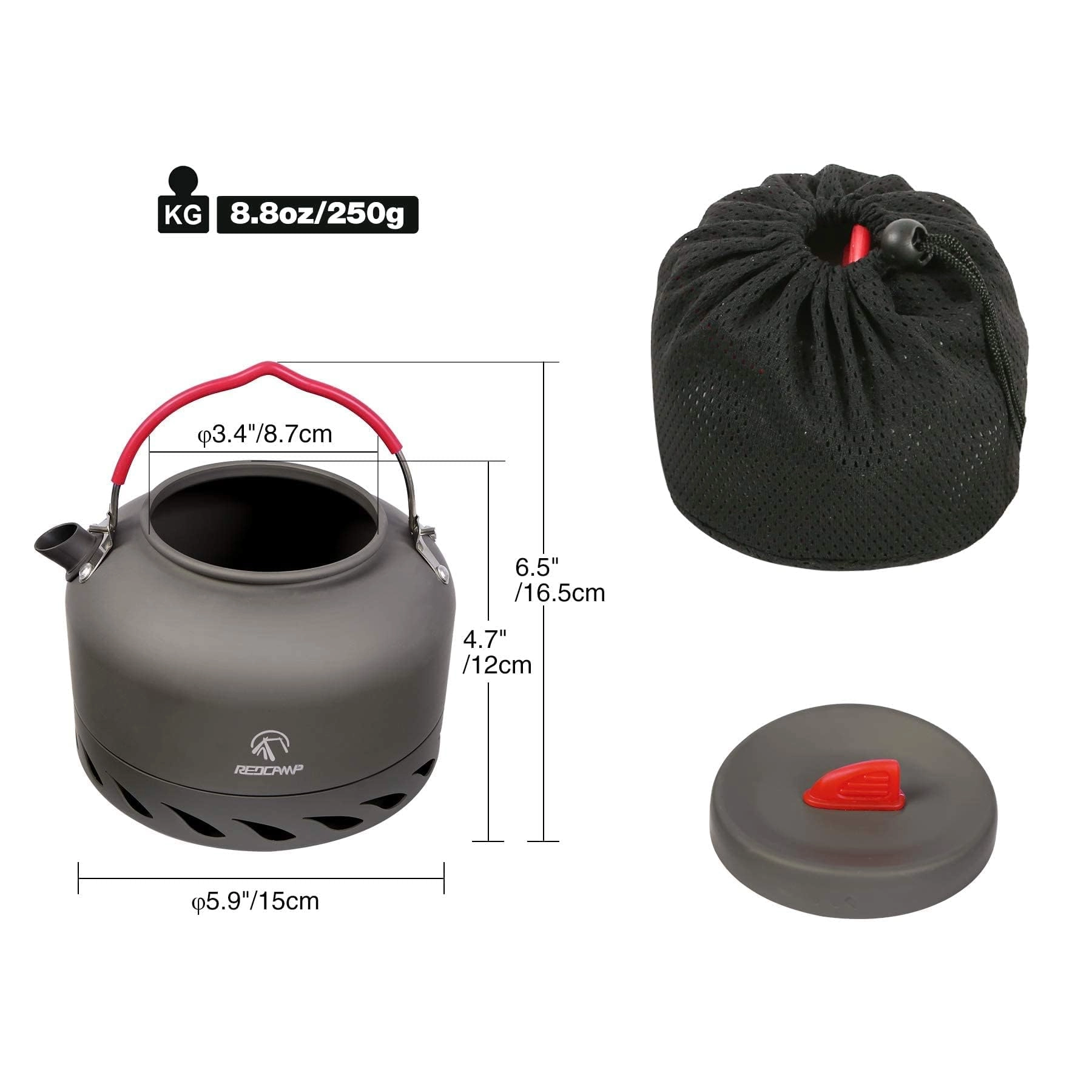 Camping Kettle - 1.4 Liters