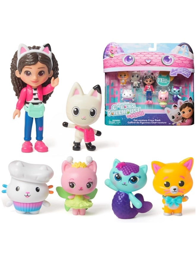 Cat-venture Crew Pack - Gabby's Dollhouse: The Movie - 6 pcs (6072633)