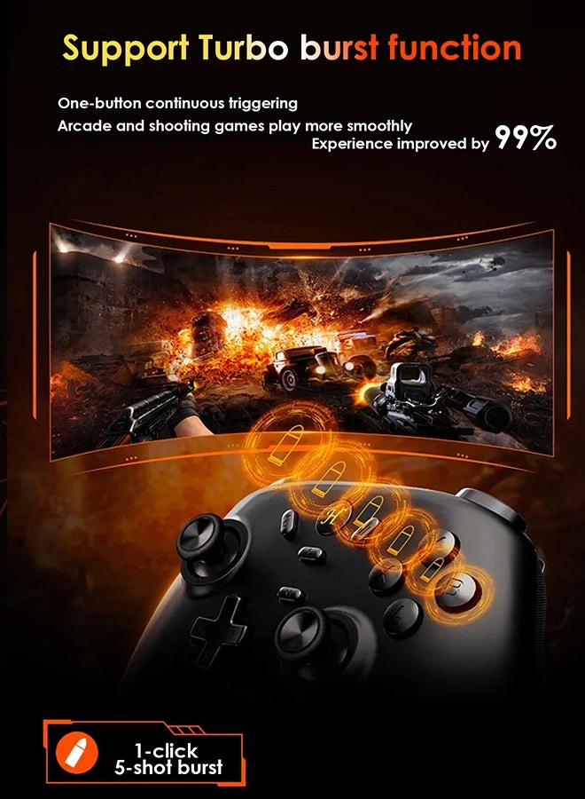S07 Controller - Black Switch PC Android iOS