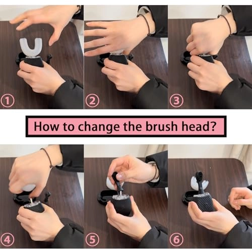 Ultrasonic Toothbrush - 30s Cleaning Wireless Charging