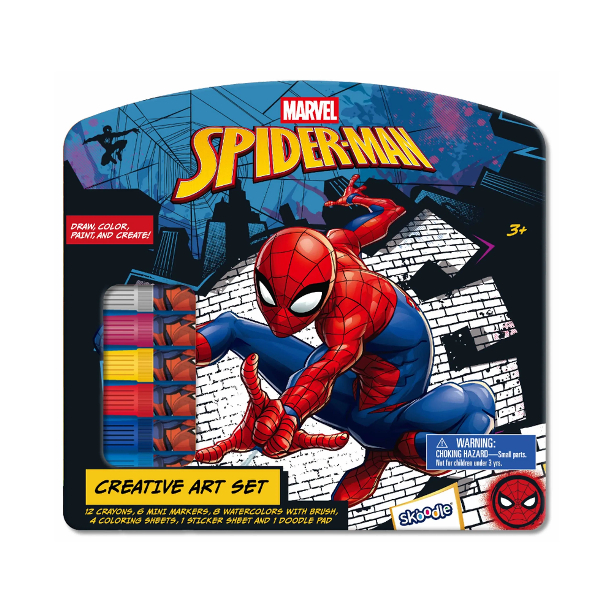 Marvel Spider-man Creative Art Set - 3+ years 50+ pcs