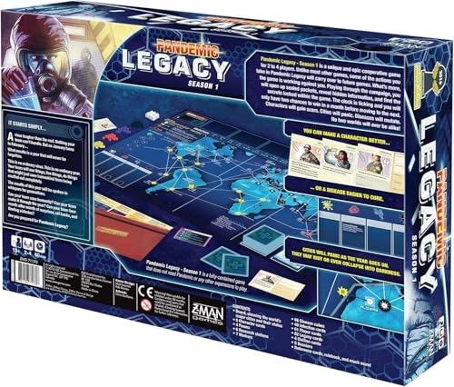 Pandemic Legacy Season 1: Blue Edition - Cooperative