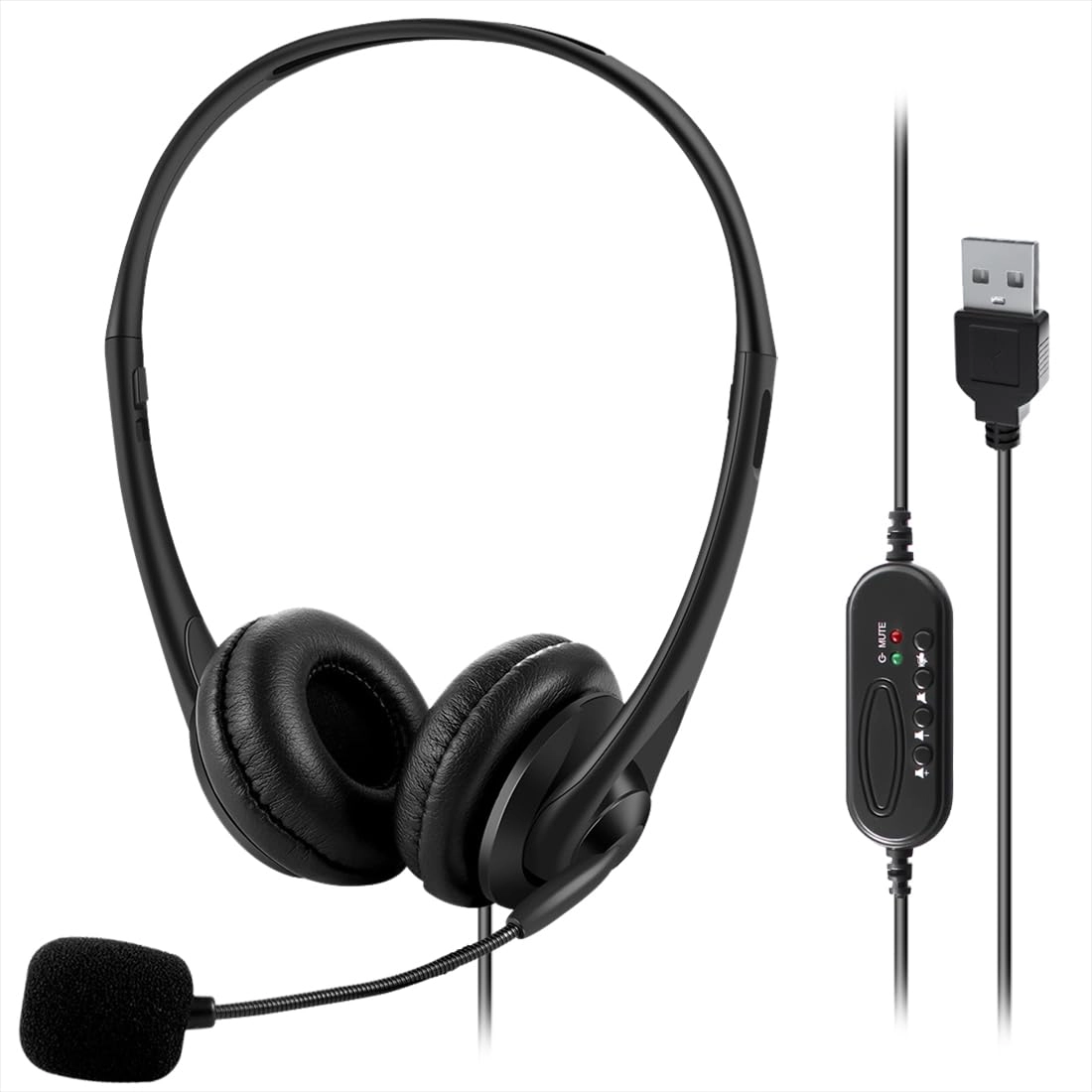 Computer Headset - Wired Headset