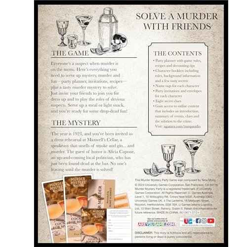 Cocktail for Murder - English 16 years and up