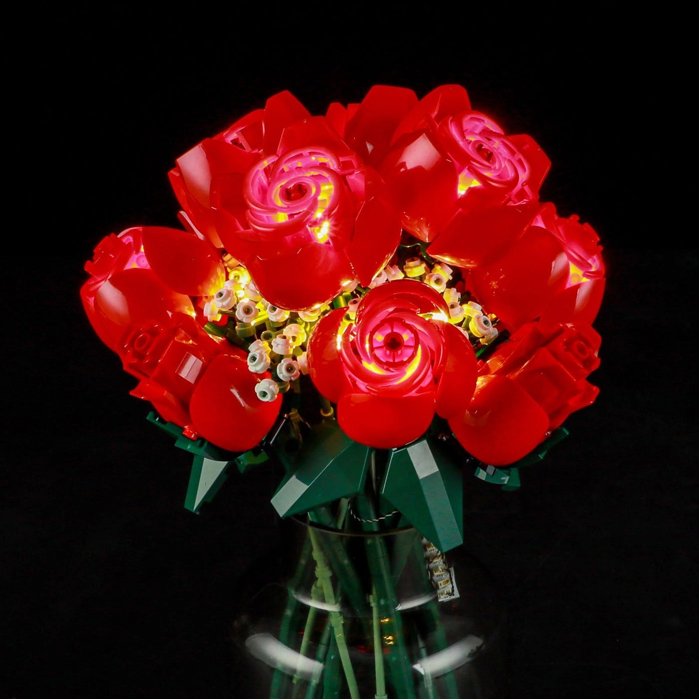 BRIKSMAX LED Lighting Kit for Lego Icons The Bouquet of Roses - Compatible with Lego 10328