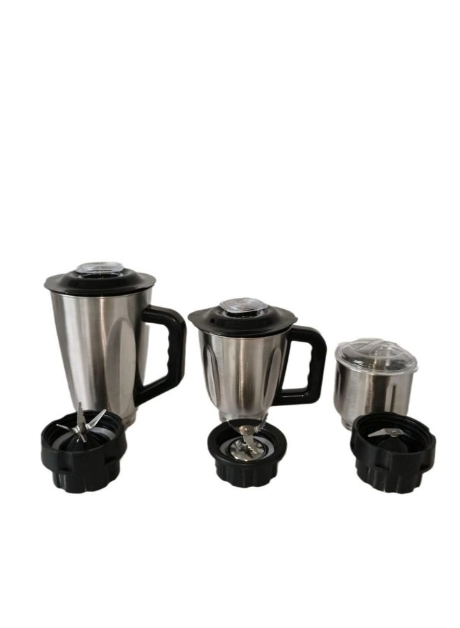 3-in-1 Mixer Grinder & Blender - 1.5L 0.9L 0.3L 800W