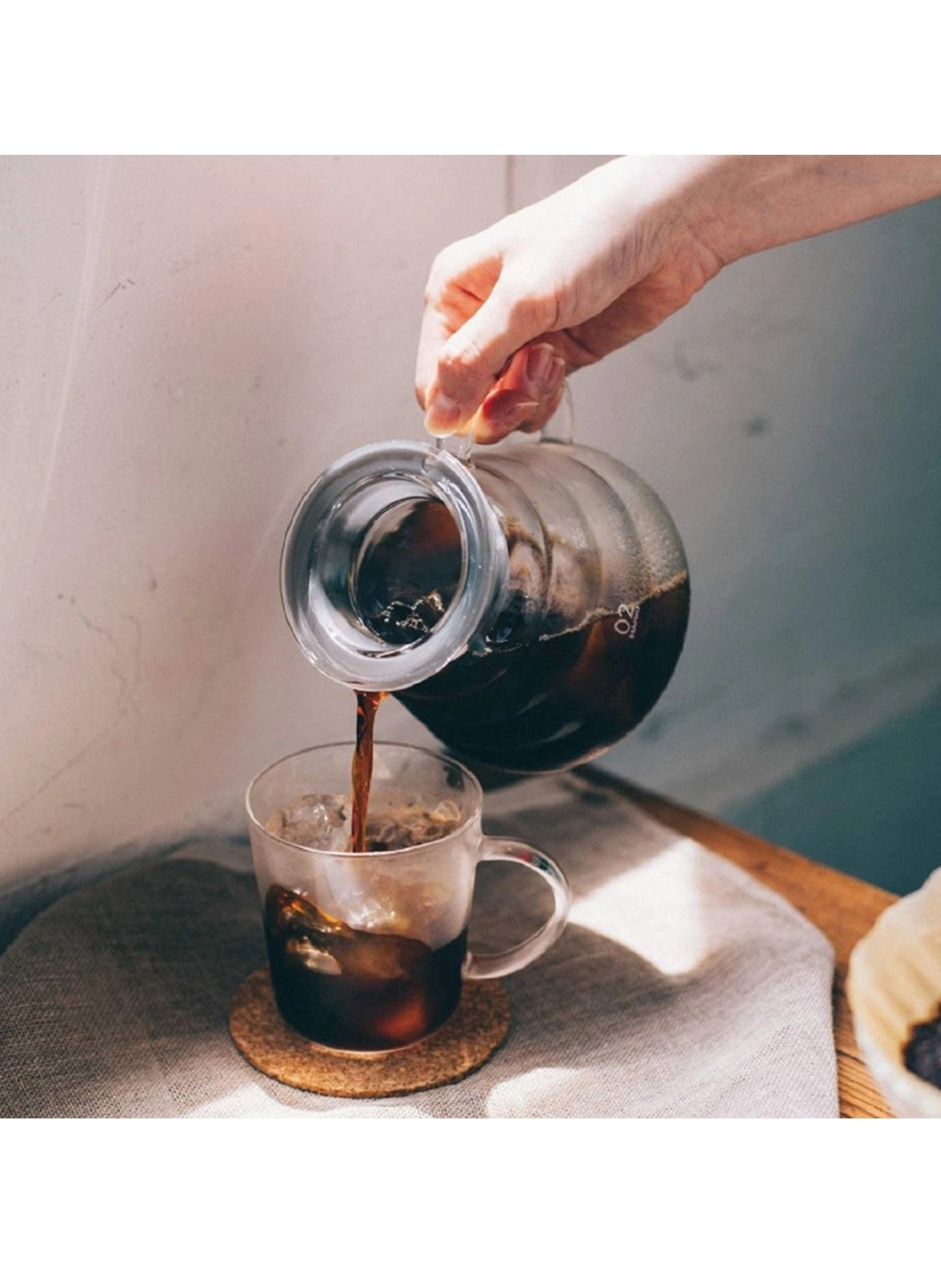 Glass Coffee Carafe - 0.8 Liter