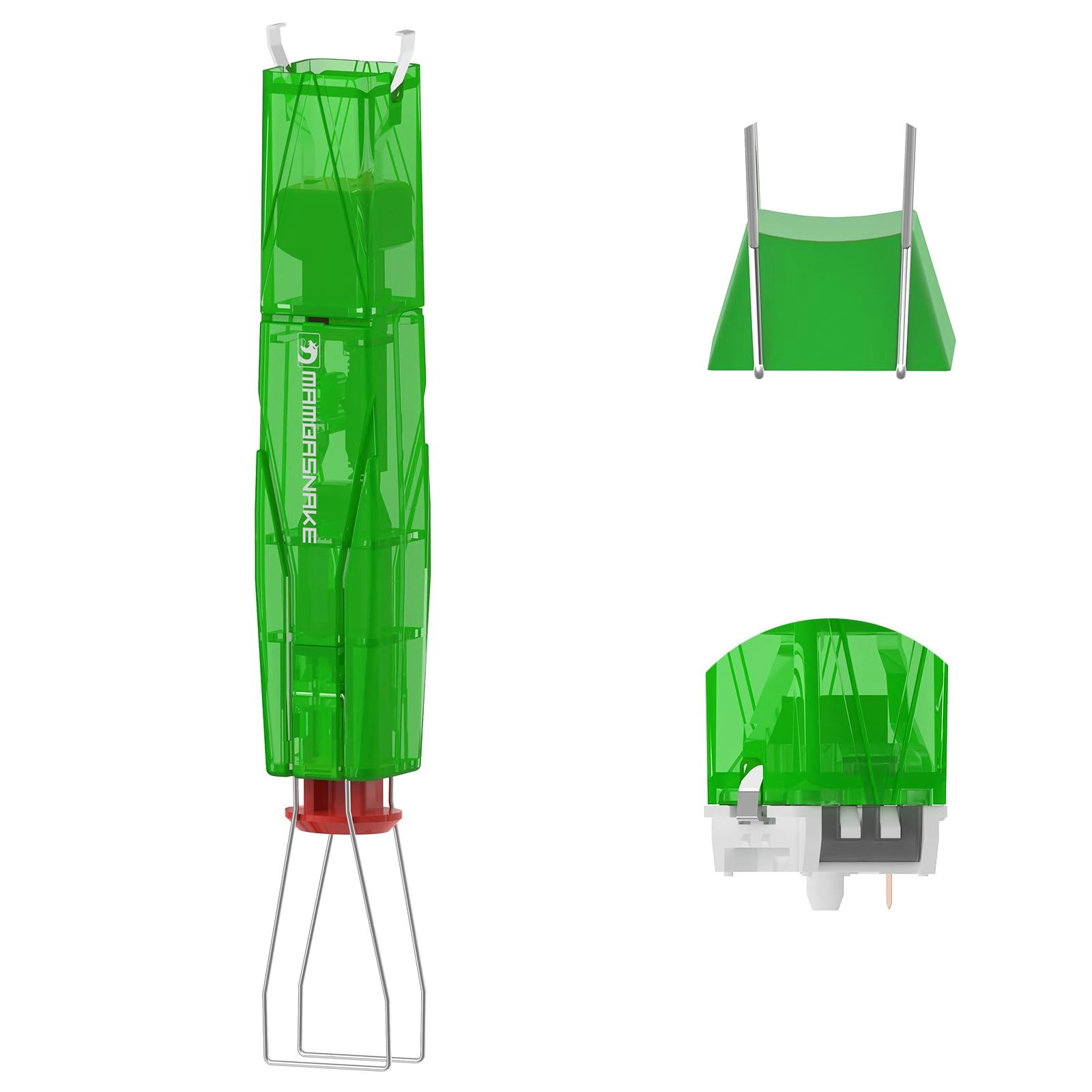 2-in-1 Keycap Switch Puller - 304 Stainless Steel Blue