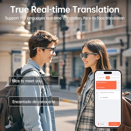 Smart Glasses - AI Translator V6.0 Bluetooth