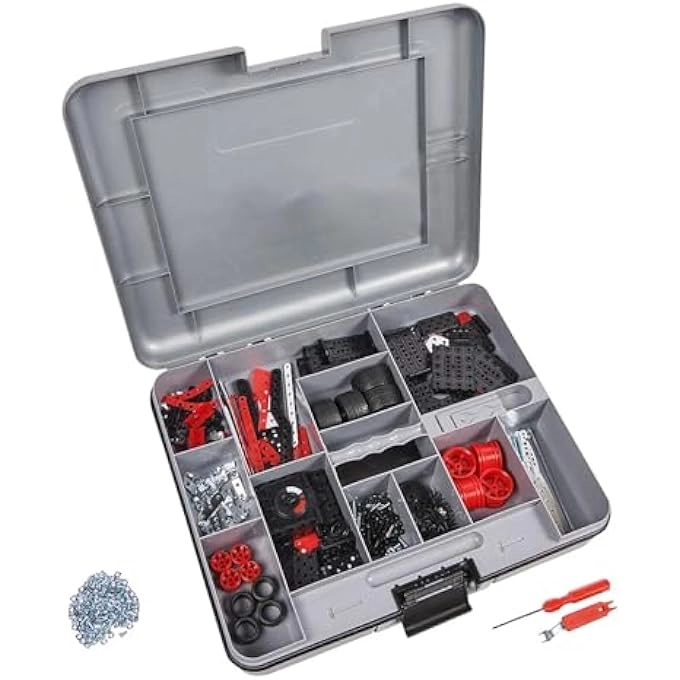 Motorized Supercar STEM Activity Building Kit - 27-in-1 466 pcs