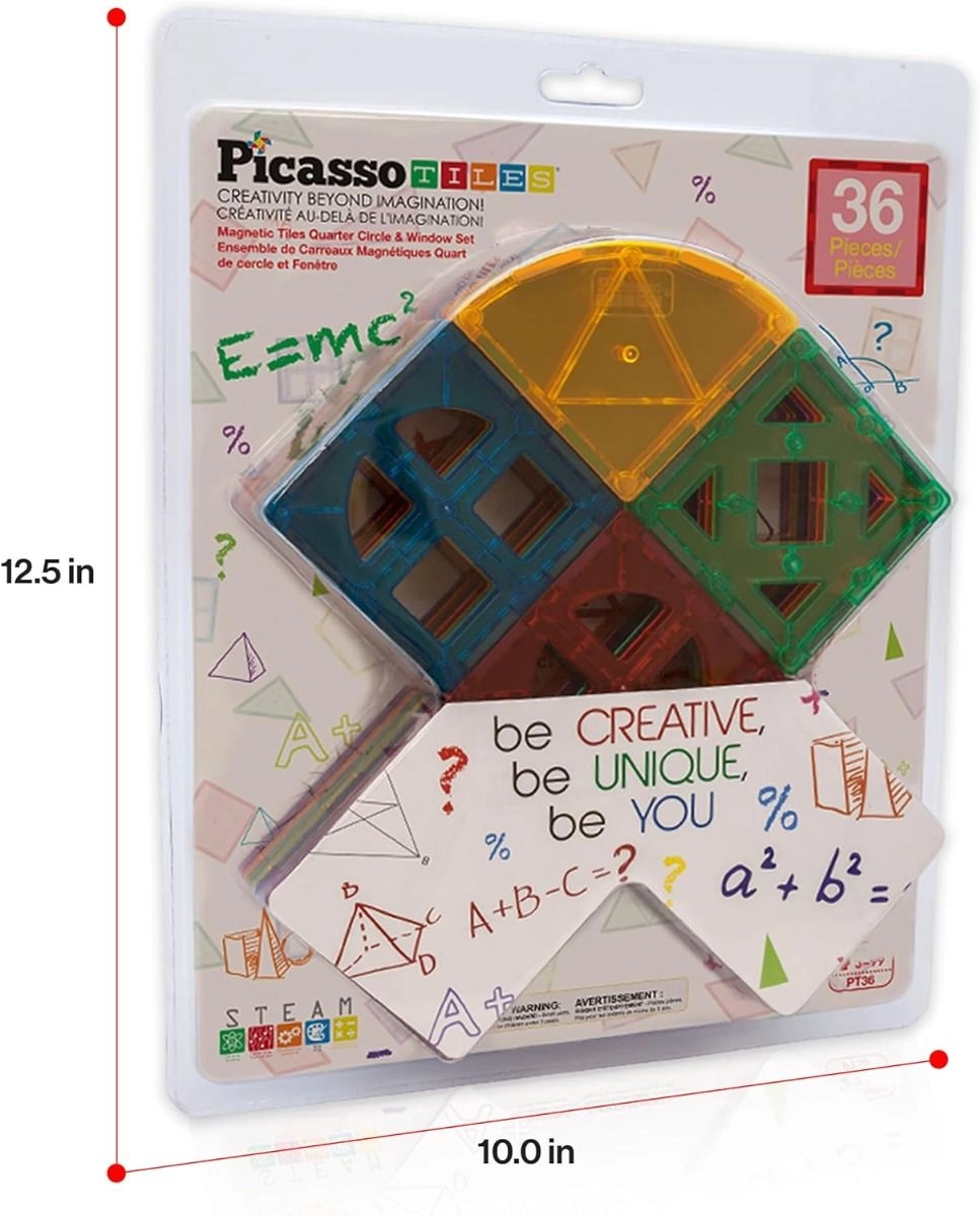 Magnetic Tiles Rocket Ship - 36 pcs