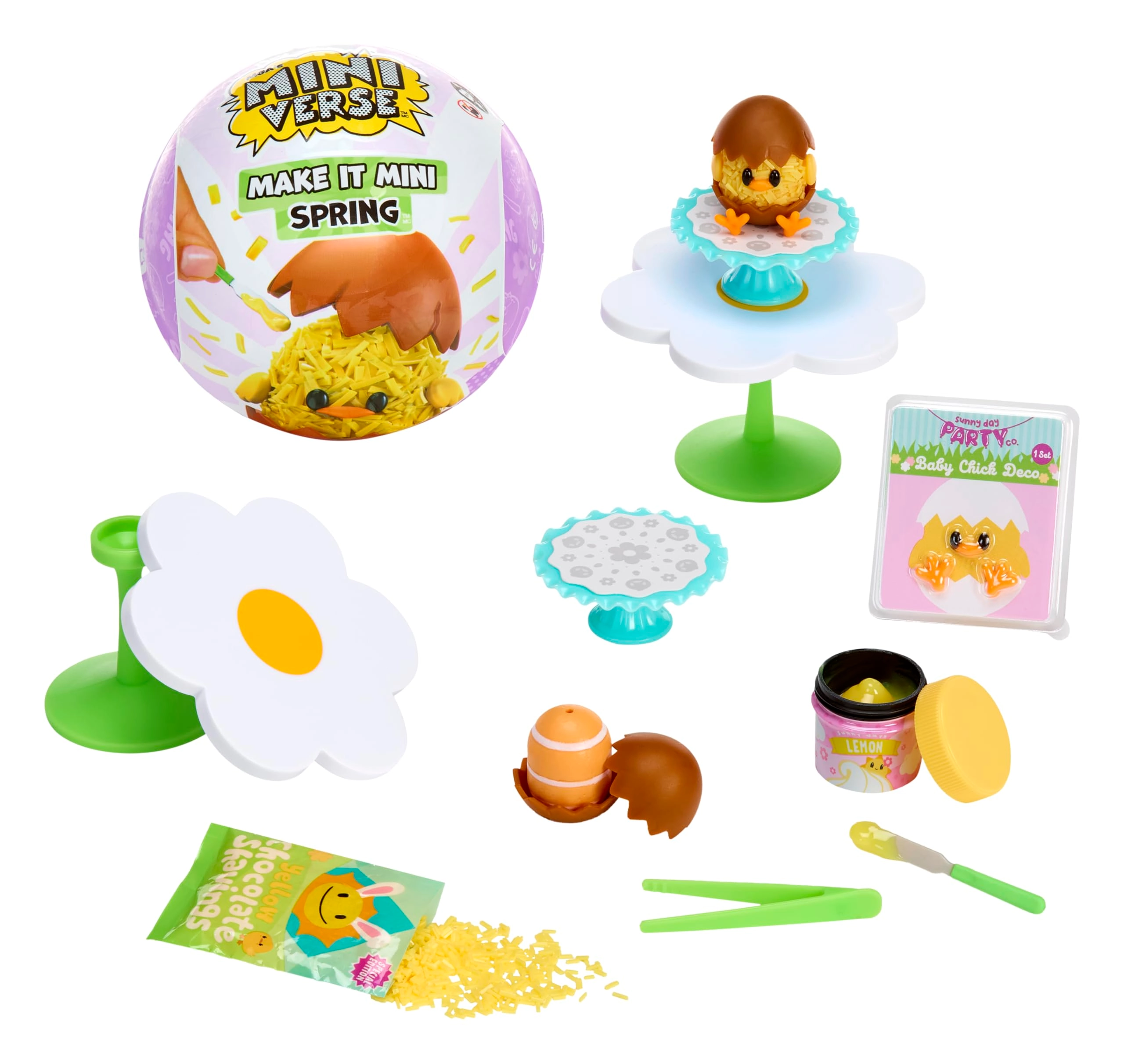 MGAS MINIVERSE Make It Mini Spring - DIY Resin Mini Collectables 8+ years 4 pcs