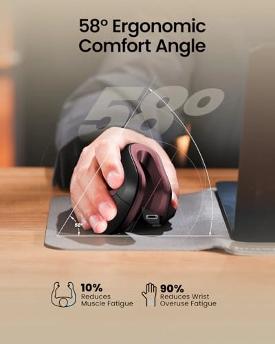 EM11 NL Ergonomic Vertical Mouse - Wireless