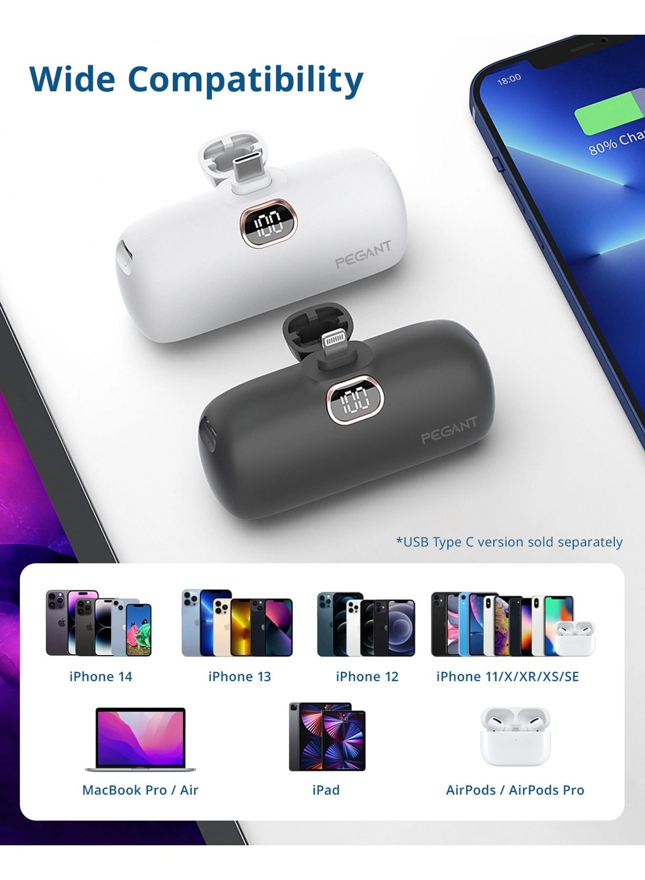 KL-YD42-C2 1INR22/71 - 5000mAh 18W