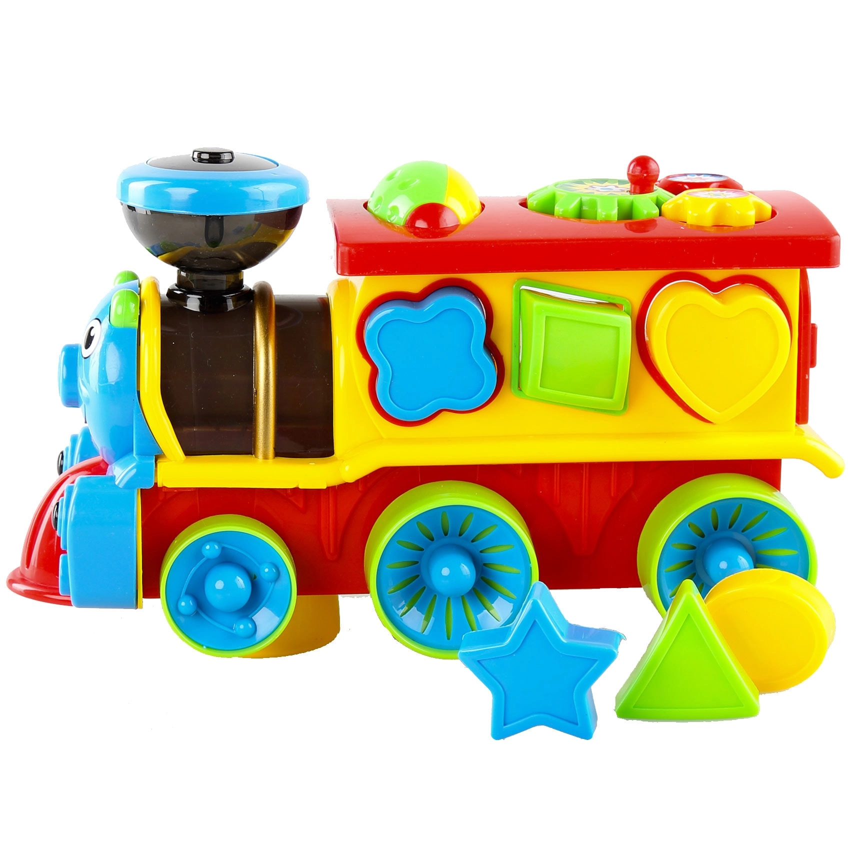 Mini Funny Train Shape Sorter - Multicolour