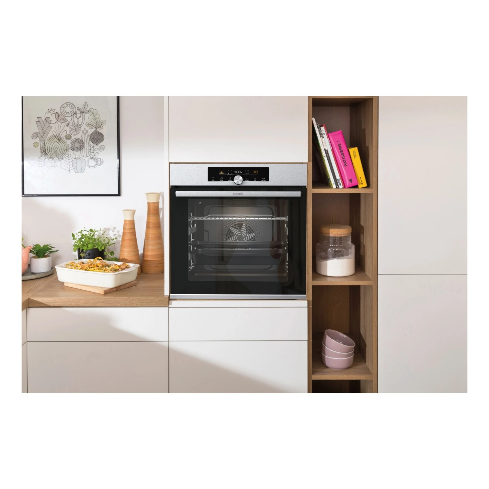 OptiBake BOS6747A01X Electric Oven