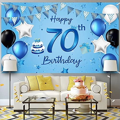 Happy Birthday Backdrop Banner - Birthday
