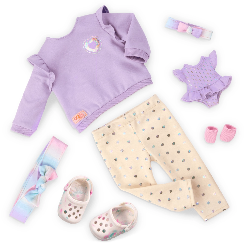 Tory Fashion Doll - 18-inch + Riley Baby Doll - 8-inch