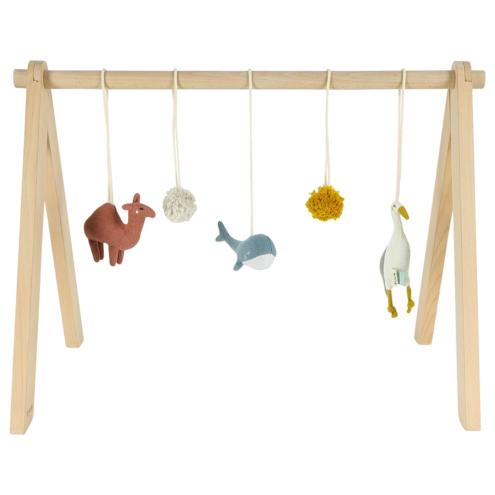TRIXIE Wooden Activity Arch - Suitable for 0 month and above