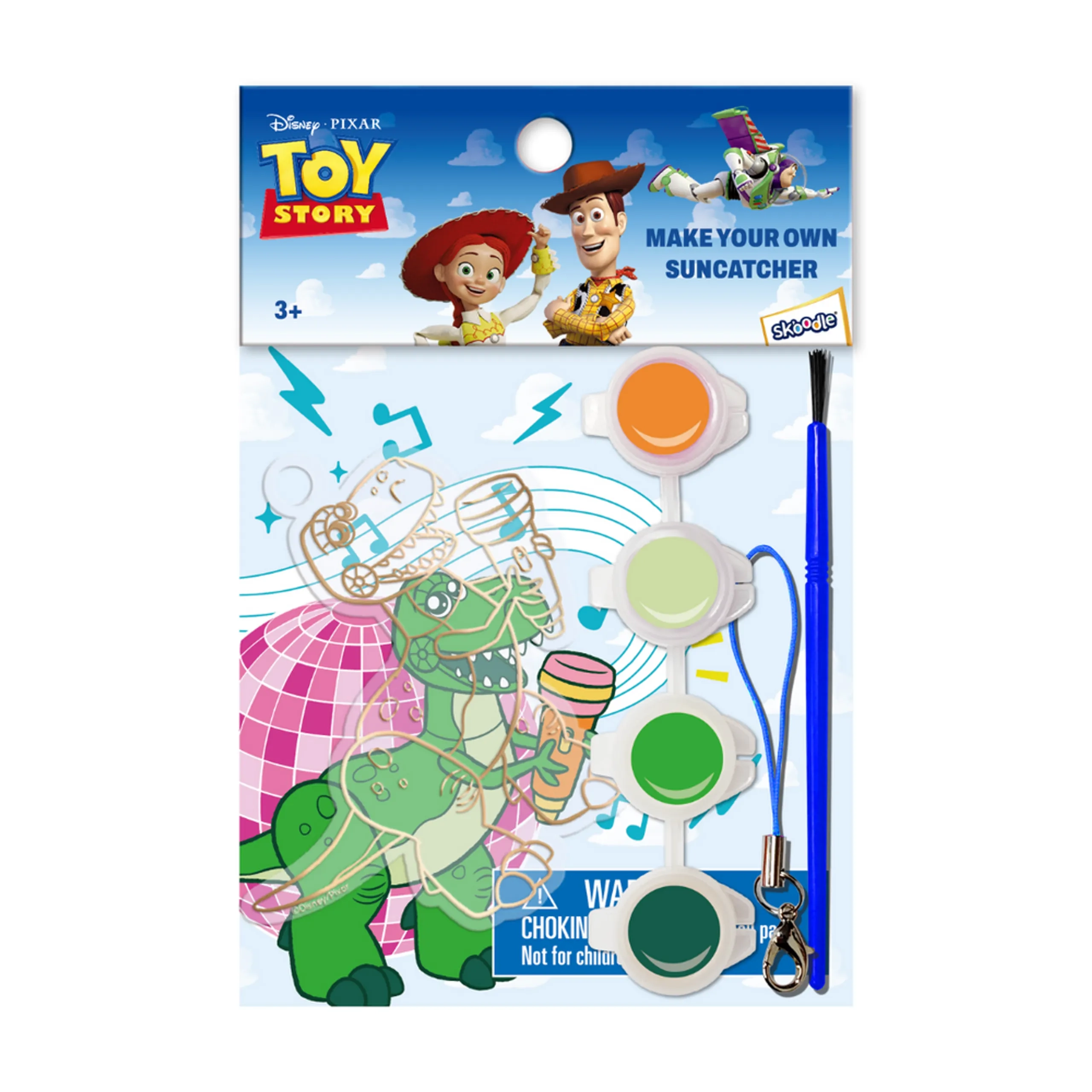 Disney Toy Story Rex Make Your Own Suncatcher - 3+ years