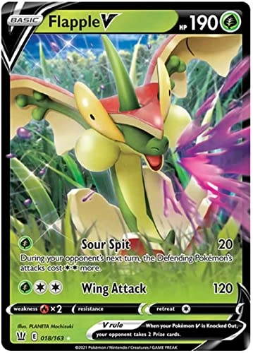Pokémon Pokemon Flapple V 018/163 - English