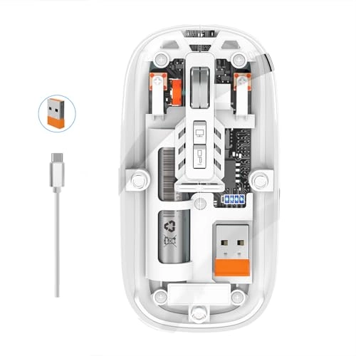 Transparent Magnetic Mouse - Wireless