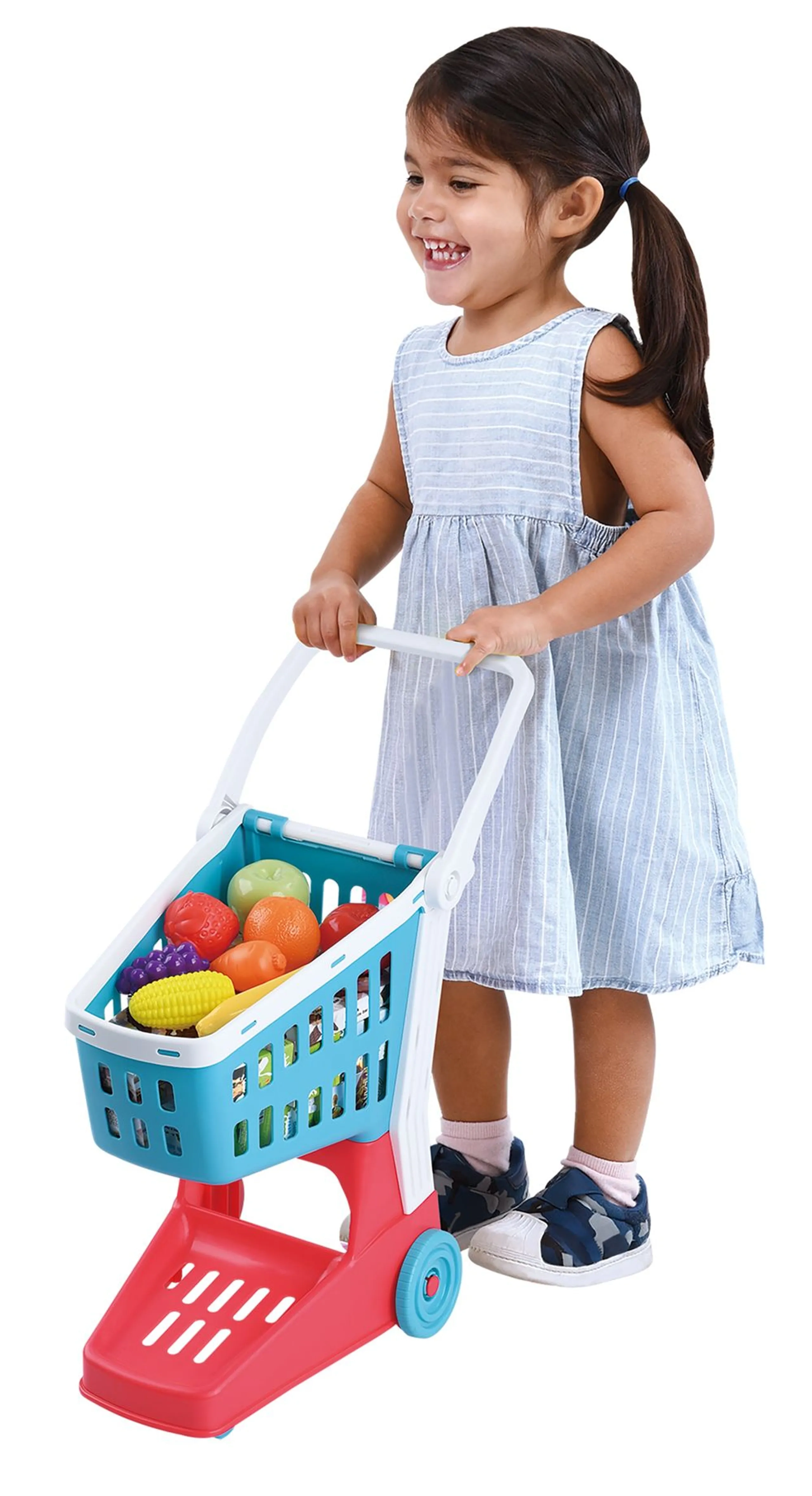 Supermarket Push Trolley - 9 Pcs