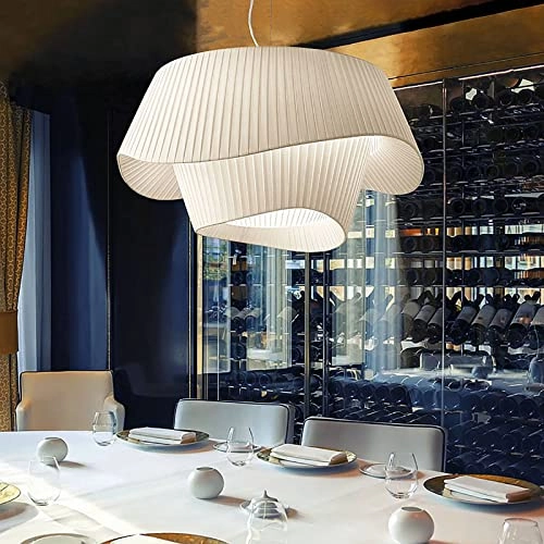 Warm Romantic Fabric Chandelier