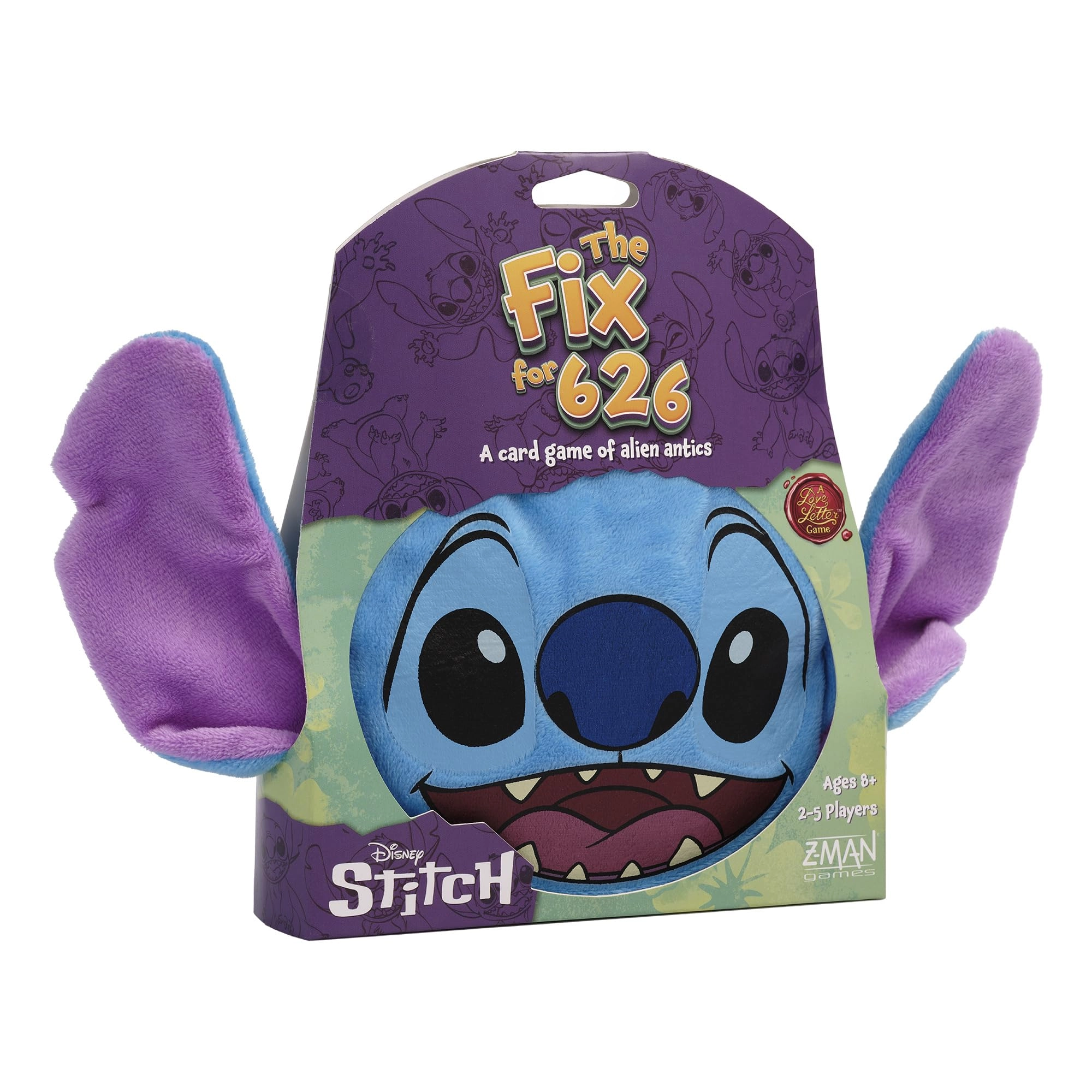 Asmodee Love Letter: The Fix for 626 - Special Edition Disney's Stitch & Friends Card Game