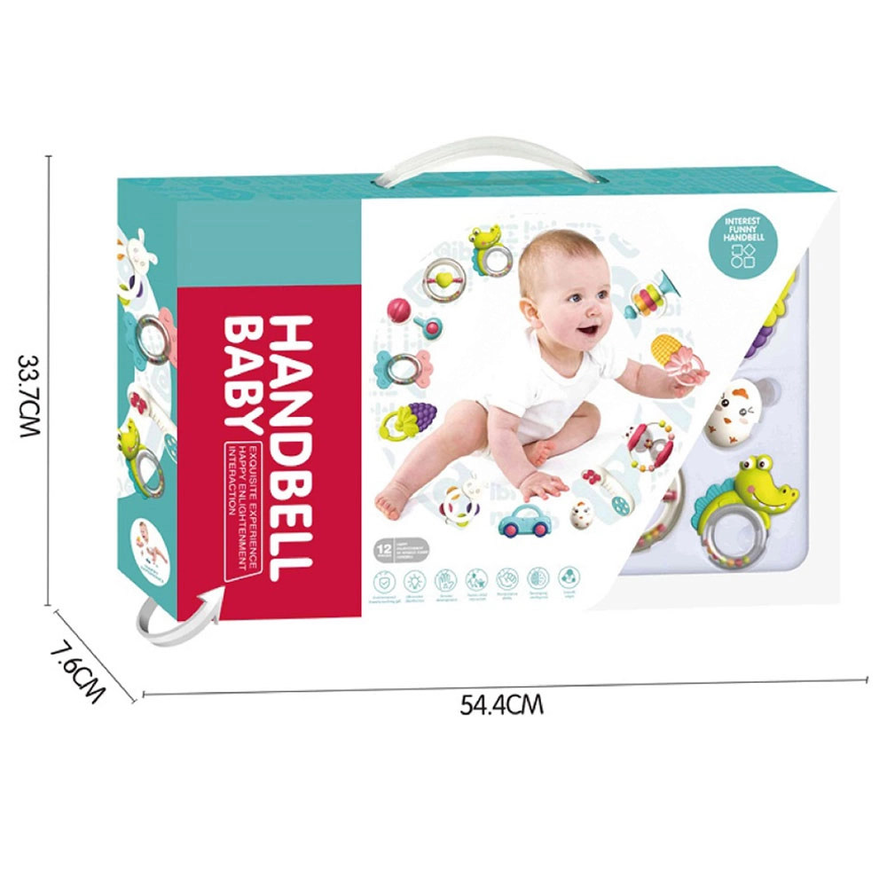 Baby Rattle Set - 6 months 12pcs